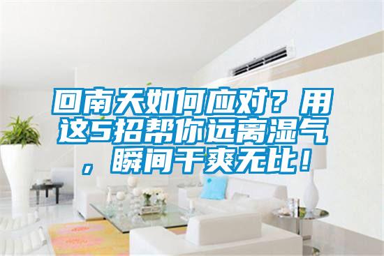 回南天如何應(yīng)對(duì)？用這5招幫你遠(yuǎn)離濕氣，瞬間干爽無(wú)比！