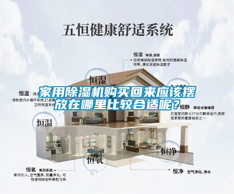 家用除濕機(jī)購(gòu)買(mǎi)回來(lái)應(yīng)該擺放在哪里比較合適呢？