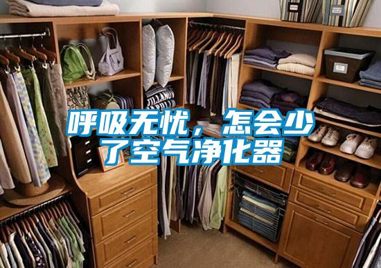 呼吸無憂，怎會少了空氣凈化器