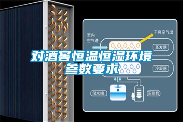 對(duì)酒窖恒溫恒濕環(huán)境參數(shù)要求