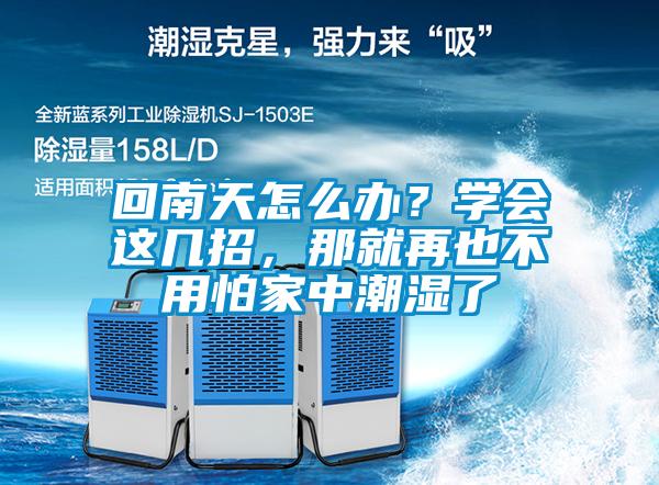 回南天怎么辦？學(xué)會這幾招，那就再也不用怕家中潮濕了
