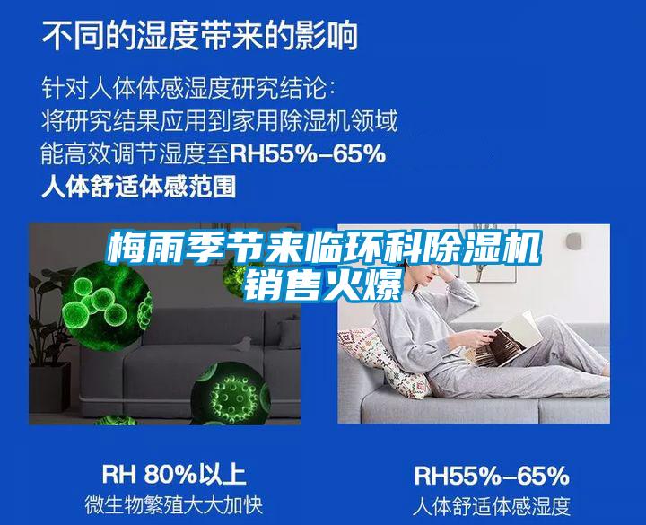 梅雨季節來臨環科除濕機銷售火爆