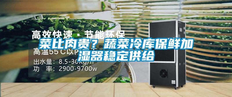 菜比肉貴？蔬菜冷庫保鮮加濕器穩(wěn)定供給