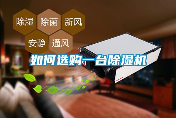 如何選購一臺除濕機(jī)