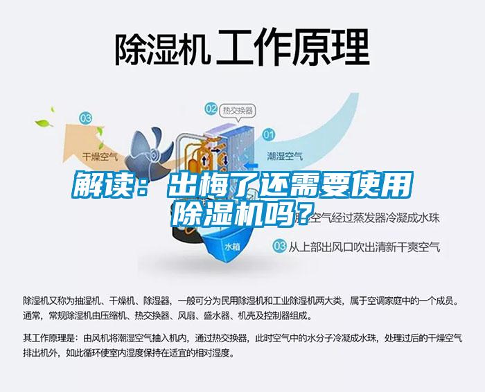 解讀：出梅了還需要使用除濕機嗎？