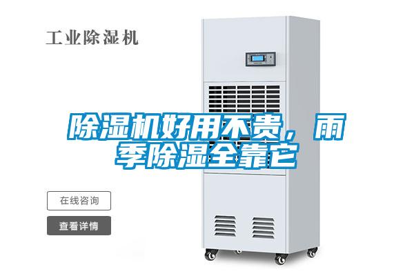 除濕機好用不貴，雨季除濕全靠它