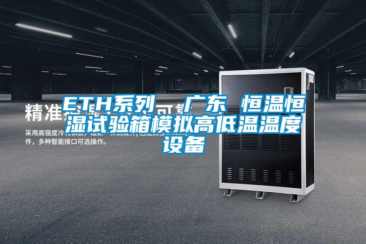 ETH系列  廣東 恒溫恒濕試驗箱模擬高低溫溫度設(shè)備