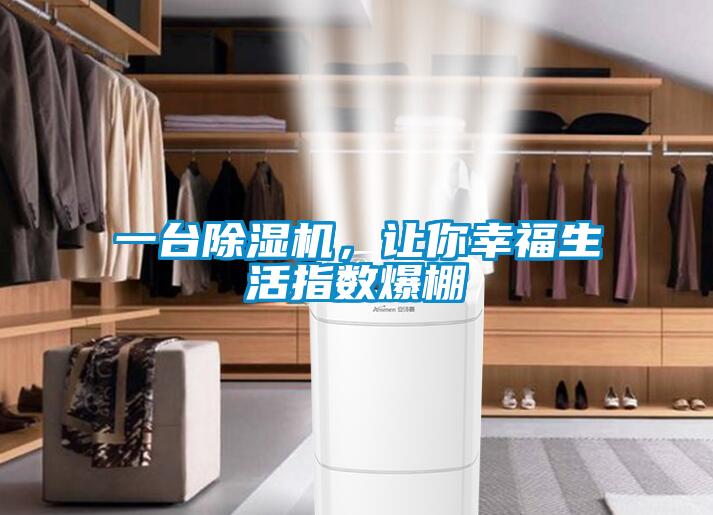 一臺(tái)除濕機(jī)，讓你幸福生活指數(shù)爆棚