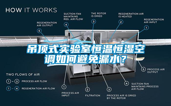 吊頂式實驗室恒溫恒濕空調如何避免漏水？
