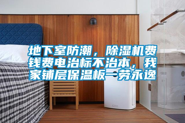 地下室防潮，除濕機費錢費電治標不治本，我家鋪層保溫板一勞永逸