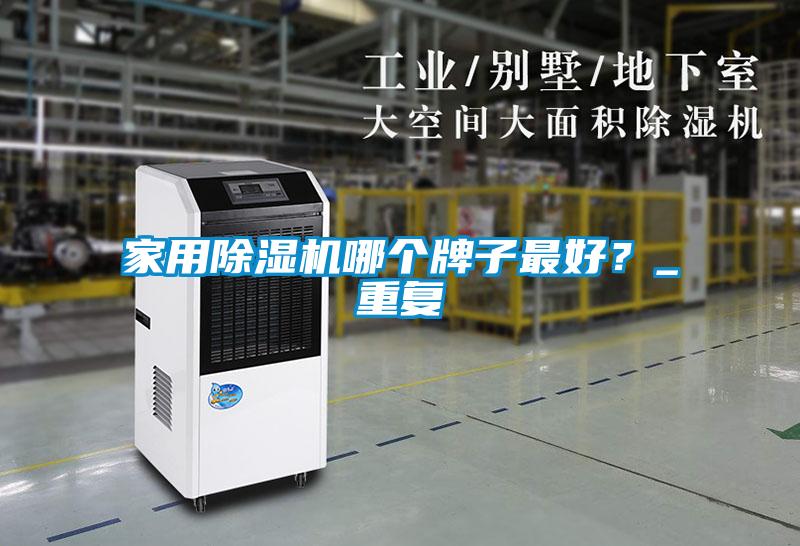 家用除濕機哪個牌子最好？_重復