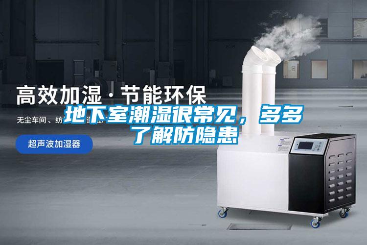 地下室潮濕很常見，多多了解防隱患