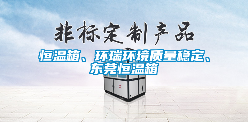 恒溫箱、環(huán)瑞環(huán)境質量穩(wěn)定、東莞恒溫箱