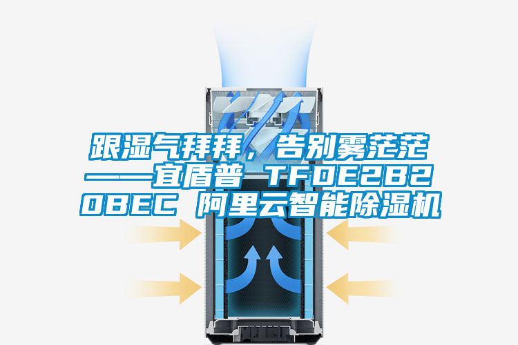 跟濕氣拜拜，告別霧茫?！硕芷?TFDE2B20BEC 阿里云智能除濕機