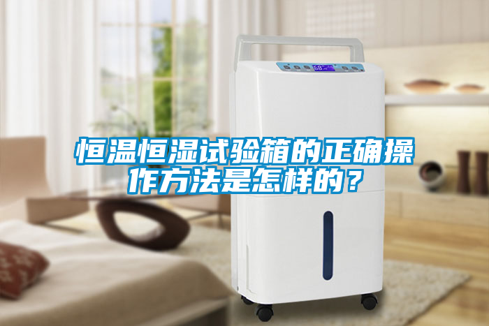 恒溫恒濕試驗(yàn)箱的正確操作方法是怎樣的？