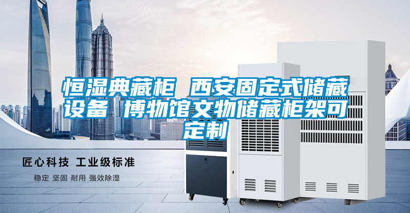 恒濕典藏柜 西安固定式儲藏設備 博物館文物儲藏柜架可定制