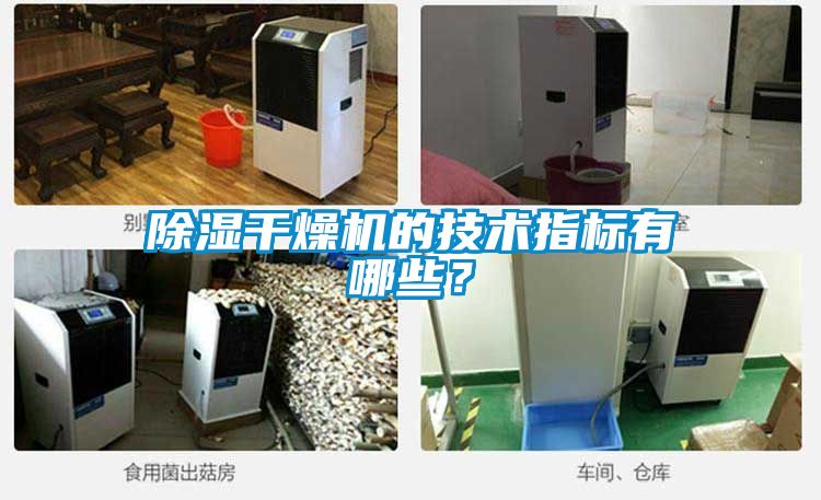 除濕干燥機的技術指標有哪些？
