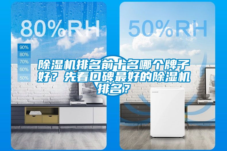 除濕機排名前十名哪個牌子好？先看口碑最好的除濕機排名？