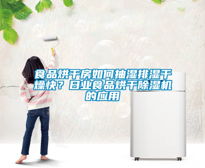 食品烘干房如何抽濕排濕干燥快？日業(yè)食品烘干除濕機的應(yīng)用
