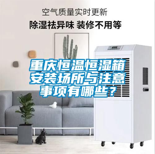 重慶恒溫恒濕箱安裝場(chǎng)所與注意事項(xiàng)有哪些？