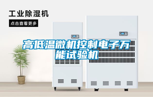 高低溫微機(jī)控制電子萬能試驗(yàn)機(jī)